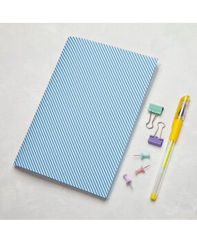 Masterpiece Design Little Project Notebook Lined Pages A5 Blue (MP202216)