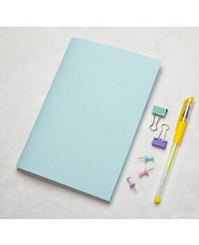 Masterpiece Design Little Project Notebook Graph Pages A5 Blue (MP202218)