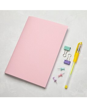 Masterpiece Design Little Project Notebook Graph Pages A5 Pink (MP202219)