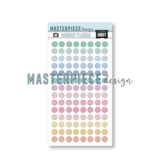 Masterpiece Design Reinforcers Pastel 6x10 Inch Sticker Sheet (MP202206)