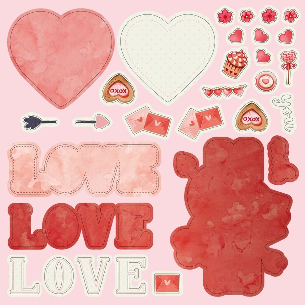 Crafter's Companion Everyday Sentiments 12x12 Inch Topper Pad (CC-TOP12-EVSE) Crafter's Companion Everyday Sentiments 12x12 Inch Topper Pad (CC-TOP12-EVSE)