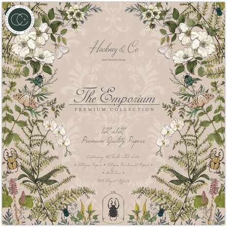 Craft Consortium The Emporium 12x12 Inch Paper Pad (CCPPAD013) Craft Consortium The Emporium 12x12 Inch Paper Pad (CCPPAD013)