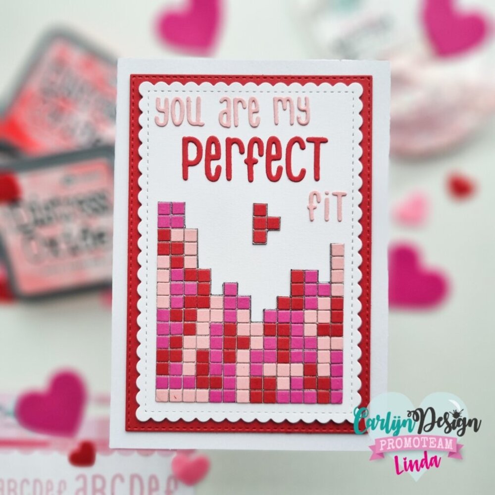 Carlijn Design Snijmallen Ruitjespapier 5 mm Pixel Art (CDSN-0249) Carlijn Design Snijmallen Ruitjespapier 5 mm Pixel Art (CDSN-0249)