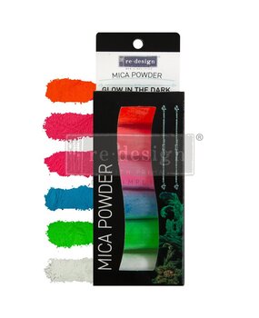 Re-Design Glow In The Dark Mica Powder Set (662851) Re-Design Glow In The Dark Mica Powder Set (662851)