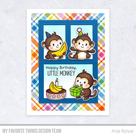 My Favorite Things Monkey Around Stamp & Die Duo (DUO-104) My Favorite Things Monkey Around Stamp & Die Duo (DUO-104)
