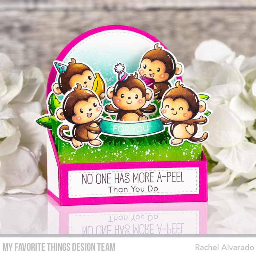 My Favorite Things Monkey Around Stamp & Die Duo (DUO-104) My Favorite Things Monkey Around Stamp & Die Duo (DUO-104)