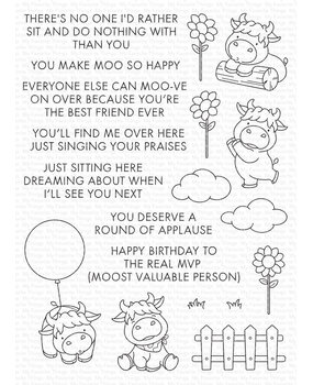 My Favorite Things You Make Moo So Happy Clear Stamps (YUZU-029) My Favorite Things You Make Moo So Happy Clear Stamps (YUZU-029)