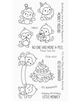 My Favorite Things Monkey Around Clear Stamps (JB-034) My Favorite Things Monkey Around Clear Stamps (JB-034)