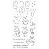 My Favorite Things Happiness Comes in Very Small Packages Clear Stamps (CS-859)