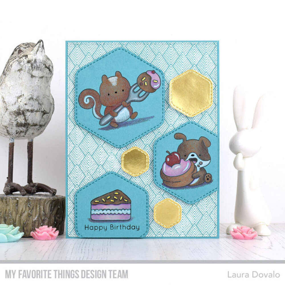 My Favorite Things Die-namics Stitched Rounded Hexagon STAX (MFT-2737) My Favorite Things Die-namics Stitched Rounded Hexagon STAX (MFT-2737)