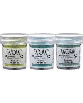 WOW! Trio's Dappled Pearl Effects Embossing Powder Set (WOWKT091) WOW! Trio's Dappled Pearl Effects Embossing Powder Set (WOWKT091)