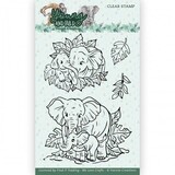 Yvonne Creations Young and Wild Clear Stamp Set Elephant (YCCS10078)