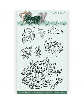 Yvonne Creations Young and Wild Clear Stamp Set Lion (YCCS10079) Yvonne Creations Young and Wild Clear Stamp Set Lion (YCCS10079)