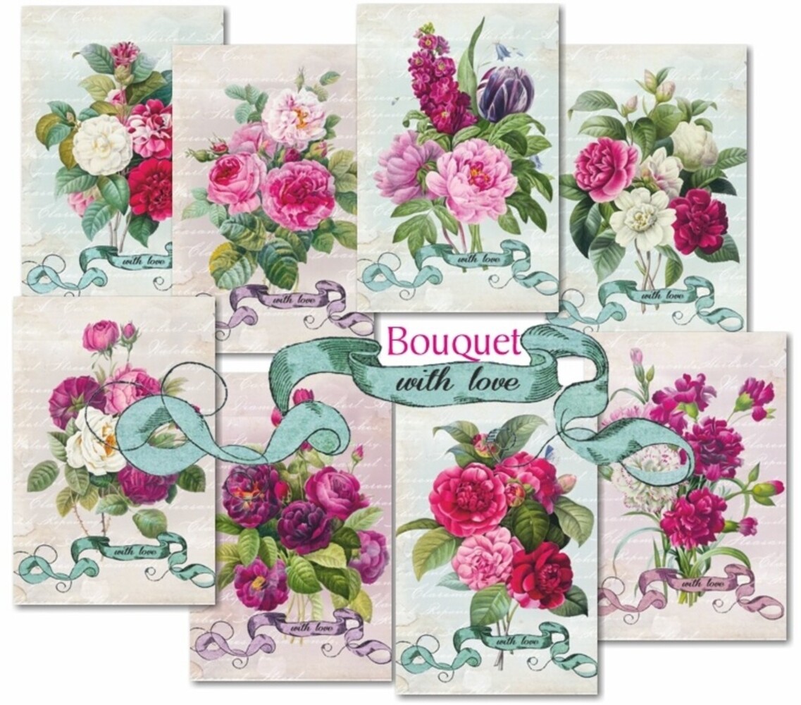 Decorer Bouquet Paper Pack (7x10,8cm) (DECOR-M139) Decorer Bouquet Paper Pack (7x10,8cm) (DECOR-M139)