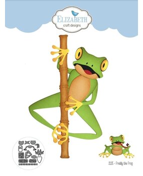 Elizabeth Craft Designs Jungle Party Dies Freddy The Frog (2125) Elizabeth Craft Designs Jungle Party Dies Freddy The Frog (2125)