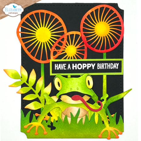 Elizabeth Craft Designs Jungle Party Dies Freddy The Frog (2125) Elizabeth Craft Designs Jungle Party Dies Freddy The Frog (2125)