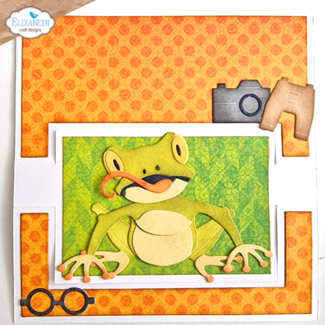 Elizabeth Craft Designs Jungle Party Dies Freddy The Frog (2125) Elizabeth Craft Designs Jungle Party Dies Freddy The Frog (2125)