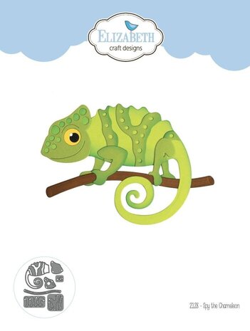 Elizabeth Craft Designs Jungle Party Dies Spy The Chameleon (2128) Elizabeth Craft Designs Jungle Party Dies Spy The Chameleon (2128)