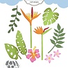 Elizabeth Craft Designs Jungle Party Dies Jungle Leaves (2129)