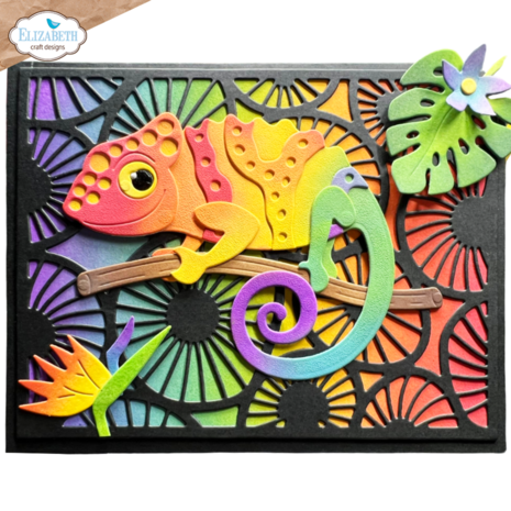 Elizabeth Craft Designs Jungle Party Dies Sunshine Background (2131) Elizabeth Craft Designs Jungle Party Dies Sunshine Background (2131)