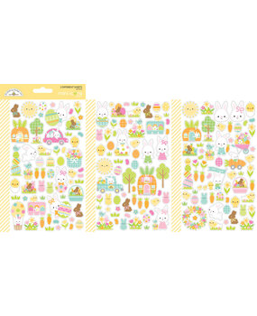 Doodlebug Design Inc. Bunny Hop Mini Icons Stickers (8451)