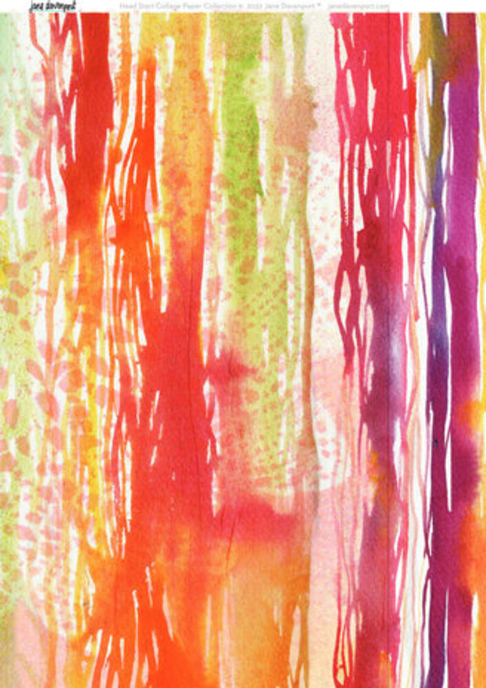 Jane Davenport Collage Sheets A4 Bright Girls (CEJDCOL001) Jane Davenport Collage Sheets A4 Bright Girls (CEJDCOL001)