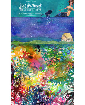 Jane Davenport Collage Sheets A4 Siren's Song (CEJDCOL005) Jane Davenport Collage Sheets A4 Siren's Song (CEJDCOL005)