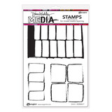 Dina Wakley MEdia Grid It Cling Stamps (MDR84617)