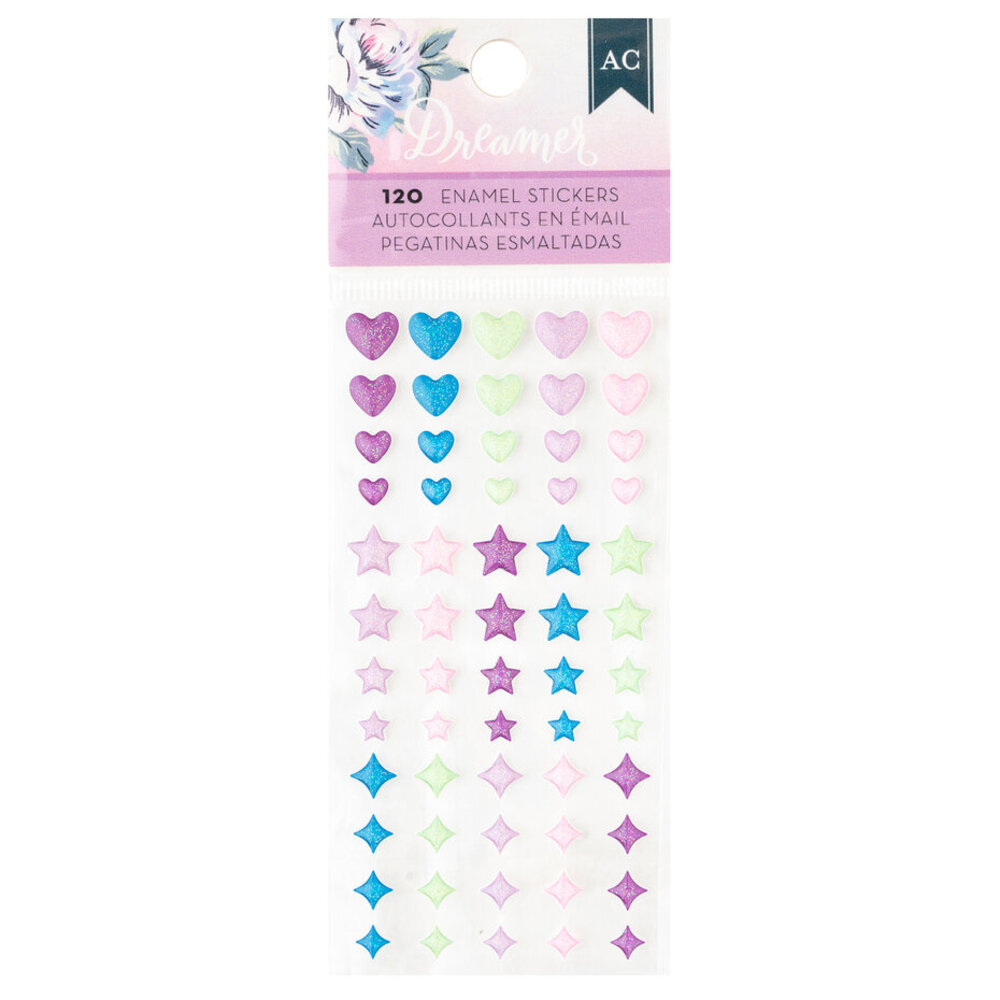 American Crafts Dreamer Enamel Stickers (34025911)