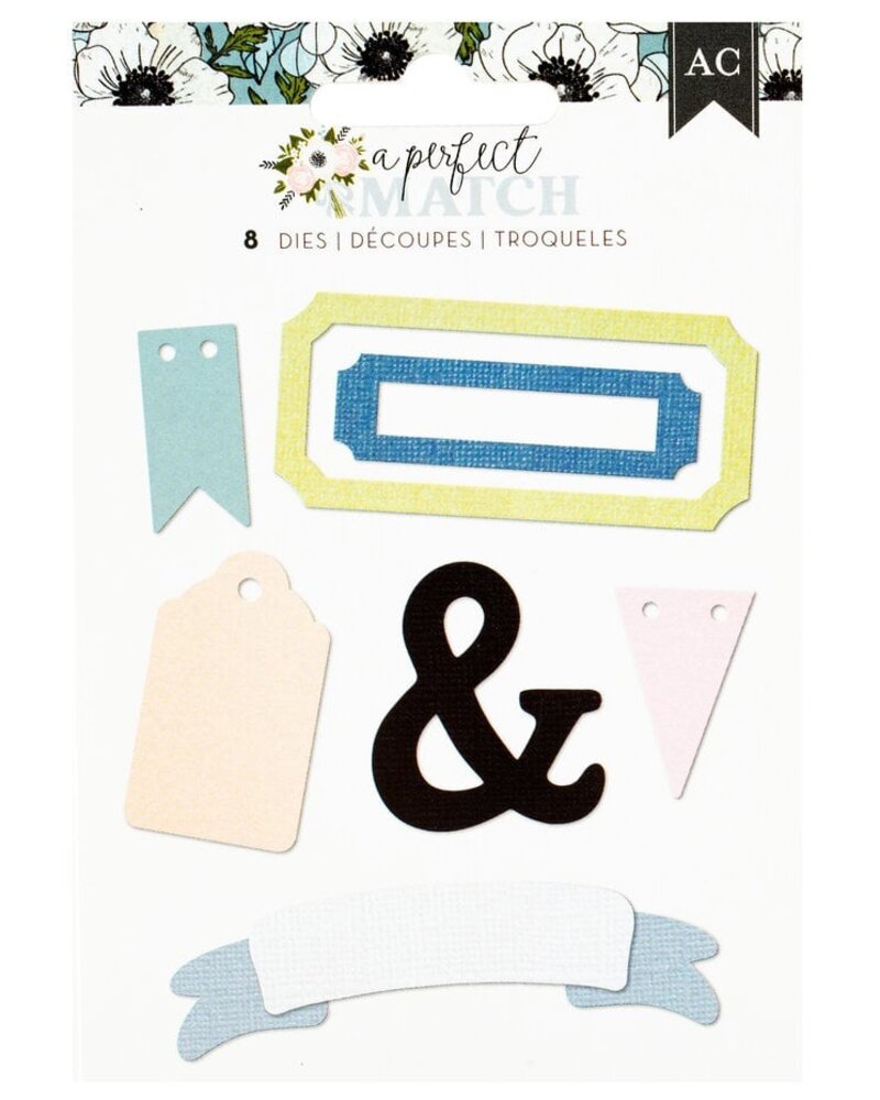 American Crafts A Perfect Match Dies (34025968)