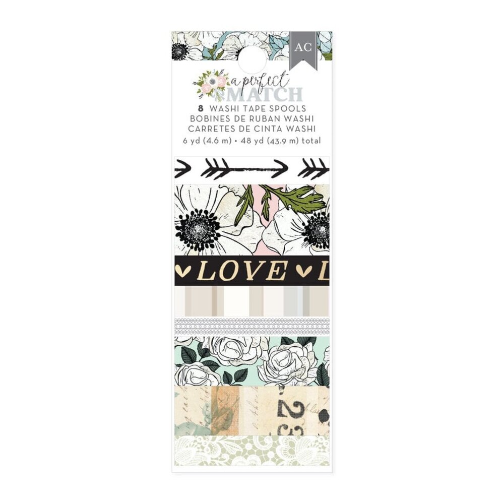 American Crafts A Perfect Match Washi Tape Spools (34025964) American Crafts A Perfect Match Washi Tape Spools (34025964)