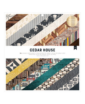 American Crafts Cedar House 12x12 Inch Paper Pad (34030337) American Crafts Cedar House 12x12 Inch Paper Pad (34030337)