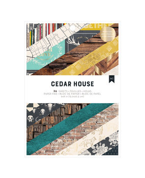 American Crafts Cedar House 6x8 Inch Paper Pad (34030338) American Crafts Cedar House 6x8 Inch Paper Pad (34030338)