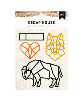 American Crafts Cedar House Dies (34030350) American Crafts Cedar House Dies (34030350)