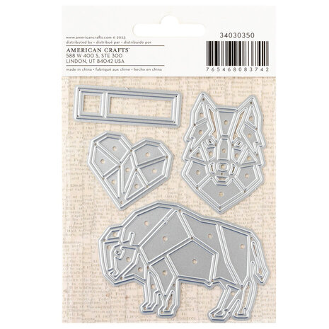 American Crafts Cedar House Dies (34030350) American Crafts Cedar House Dies (34030350)