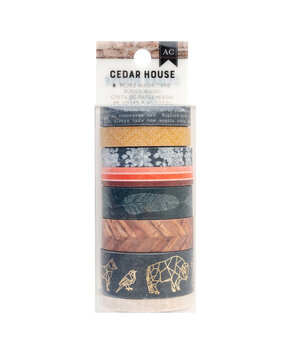 American Crafts Cedar House Washi Tape Spools (34030344) American Crafts Cedar House Washi Tape Spools (34030344)
