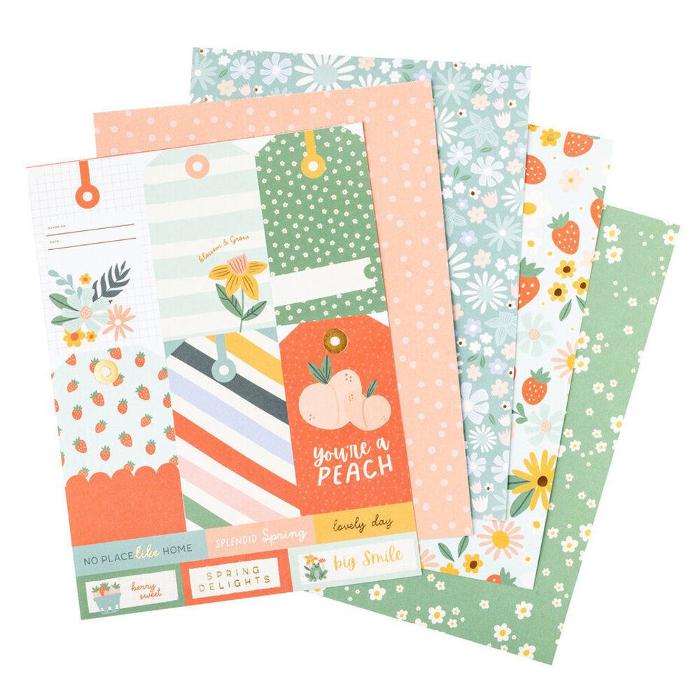 Pebbles Sunny Bloom 6x8 Inch Paper Pad (34030119) Pebbles Sunny Bloom 6x8 Inch Paper Pad (34030119)