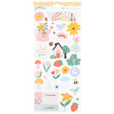 Pebbles Sunny Bloom 6x12 Inch Stickers (34030122)