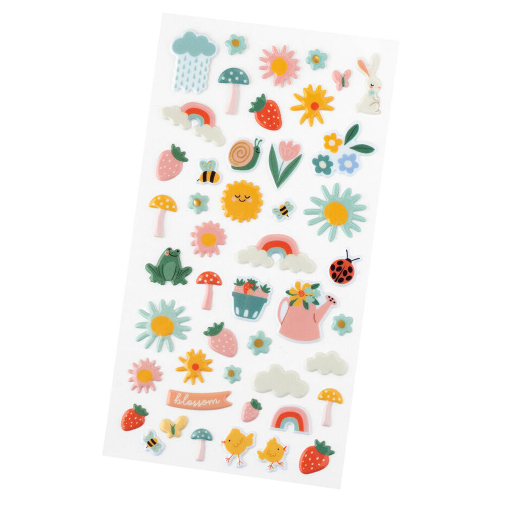 Pebbles Sunny Bloom Puffy Stickers Icons (34030124) Pebbles Sunny Bloom Puffy Stickers Icons (34030124)