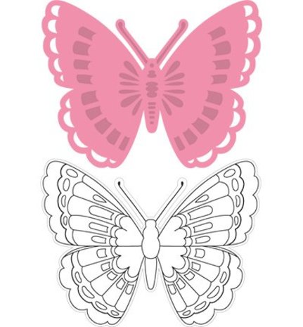 Marianne Design Collectable Tiny's Butterfly #1 (COL1317) Marianne Design Collectable Tiny's Butterfly #1 (COL1317)
