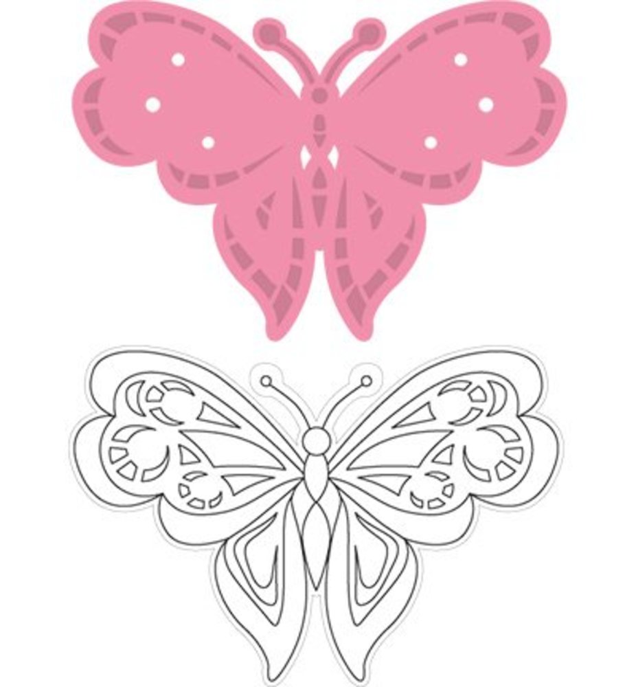 Marianne Design Collectable Tiny's Butterfly #2 (COL1318) Marianne Design Collectable Tiny's Butterfly #2 (COL1318)