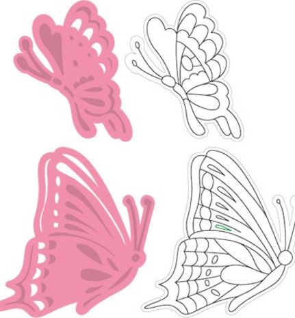 Marianne Design Collectable Tiny's Butterfly #3 (COL1319) Marianne Design Collectable Tiny's Butterfly #3 (COL1319)