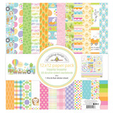 Doodlebug Design Inc. Hippity Hoppity 12x12 Inch Paper Pack (7193)