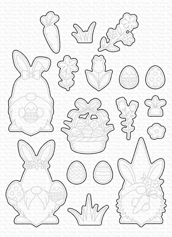 My Favorite Things Die-namics Spring Gnomes (MFT-1955)