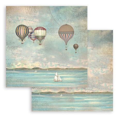 Stamperia Sea Land 12x12 Inch Paper Pack (SBBL37) Stamperia Sea Land 12x12 Inch Paper Pack (SBBL37)