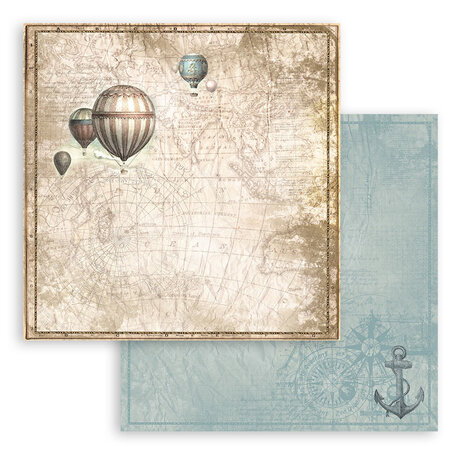 Stamperia Sea Land 12x12 Inch Paper Pack (SBBL37) Stamperia Sea Land 12x12 Inch Paper Pack (SBBL37)