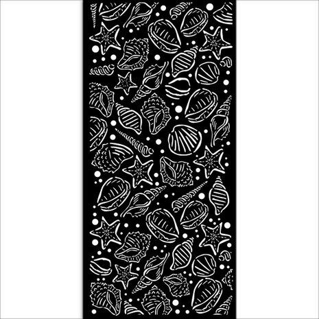 Stamperia Sea Land Thick Stencil 12x25cm Shells (KSTDL90) Stamperia Sea Land Thick Stencil 12x25cm Shells (KSTDL90)