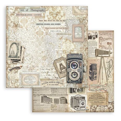Stamperia Brocante Antiques 8x8 Inch Paper Pack (SBBS100) Stamperia Brocante Antiques 8x8 Inch Paper Pack (SBBS100)