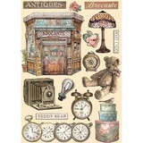 Stamperia Brocante Antiques Wooden Shapes A5 (KLSP156)