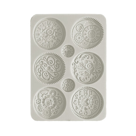 Stamperia Brocante Antiques Silicon Mould A5 Clocks (KACMA517) Stamperia Brocante Antiques Silicon Mould A5 Clocks (KACMA517)